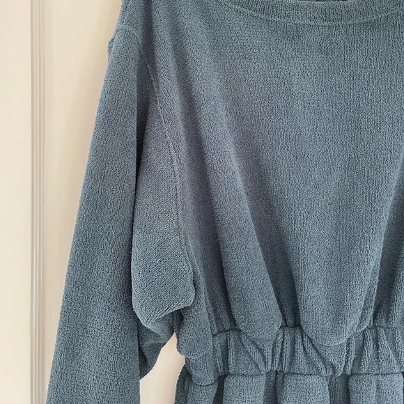 EUC Free People Beach Keepin It Real jumpsuit // chenille one piece - Picture 5 of 9